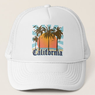 Kalifornien Vintage-Souvenir Truckerkappe