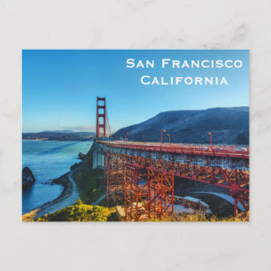 Kalifornien Vintage Tourismus Reise Hinzufügen Pos Postkarte