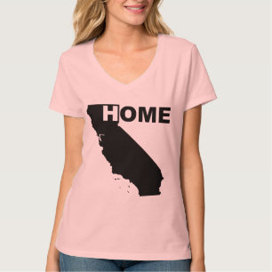 Kalifornien Zuhause fern der Heimat T Tee T-Shirt