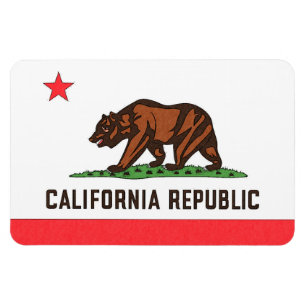 KALIFORNIENISCHE FLAGGE MAGNET