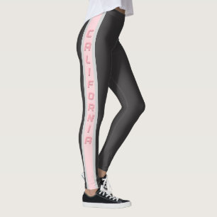 Kalifornienrosa und -GRAU Leggings