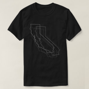 Kalifornienverschwommenheit T-Shirt