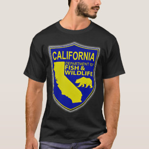 Kalifornische Fische und Wildtiere T-Shirt