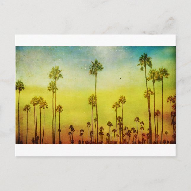 Kalifornische Liebe Postkarte (Vorderseite)