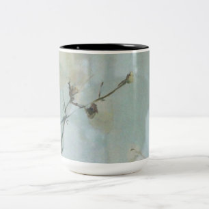 Kalifornische Pulvermohnblumen Zweifarbige Tasse
