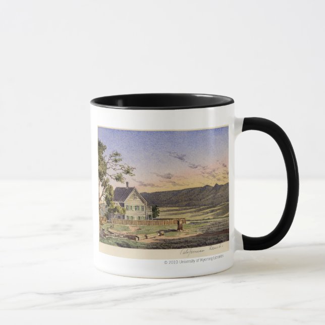 Kalifornische Ranch Tasse (Rechts)