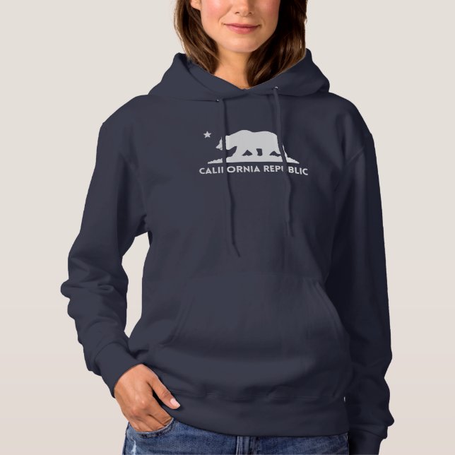 Kalifornische Republik Hoodie (Vorderseite)