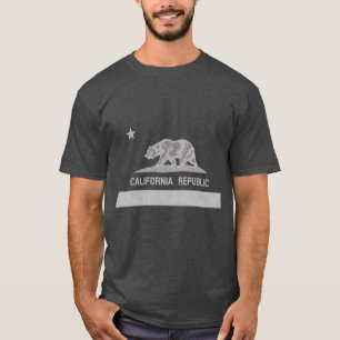 Kalifornische Republik (Weiß) T-Shirt