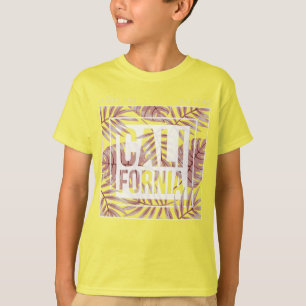 Kalifornischer Sommer Forever- Tropische Blätter T-Shirt