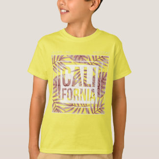 Kalifornischer Sommer Forever- Tropische Blätter T-Shirt