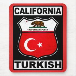 kalifornischer türkischer Amerikaner Mousepad