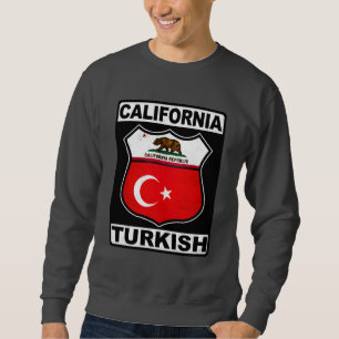 kalifornischer türkischer Amerikaner Sweatshirt