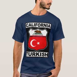 kalifornischer türkischer Amerikaner T-Shirt