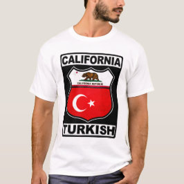 kalifornischer türkischer Amerikaner T-Shirt