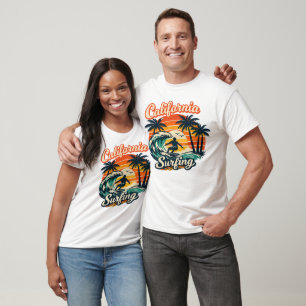 Kalifornisches Surfen T-Shirt