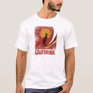 Kalifornisches Surfen T-Shirt