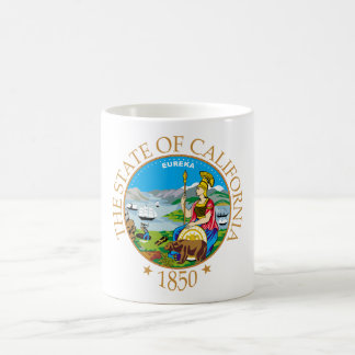 kalifornisches Zeichen Kaffeetasse