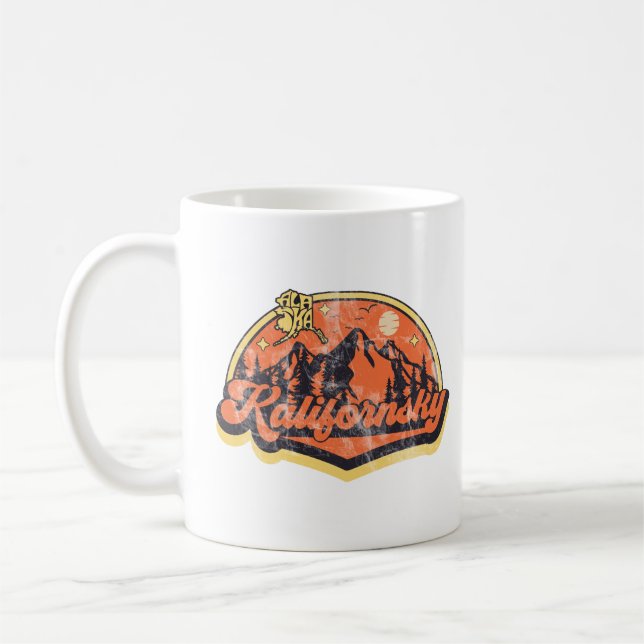 Kalifornsky, Alaska Kaffeetasse (Links)