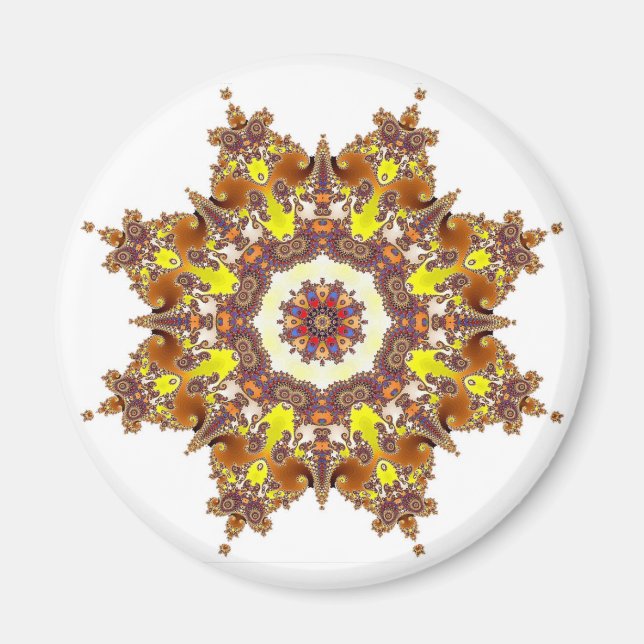 'KaliFract0125' Magnet (Vorne)