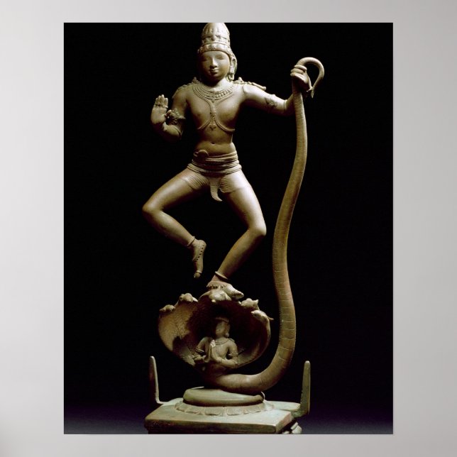 Kalijakrishna, Chola, Tamil Nadu (Bronze) Poster (Vorne)