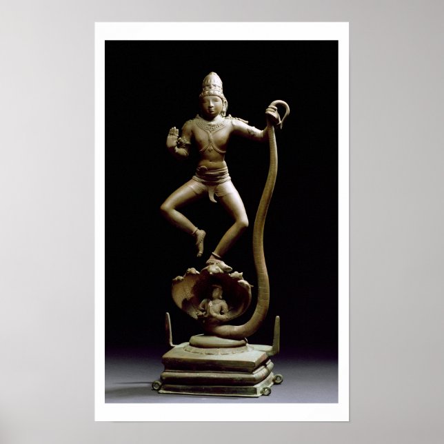 Kalijakrishna, Chola, Tamil Nadu (Bronze) Poster (Vorne)