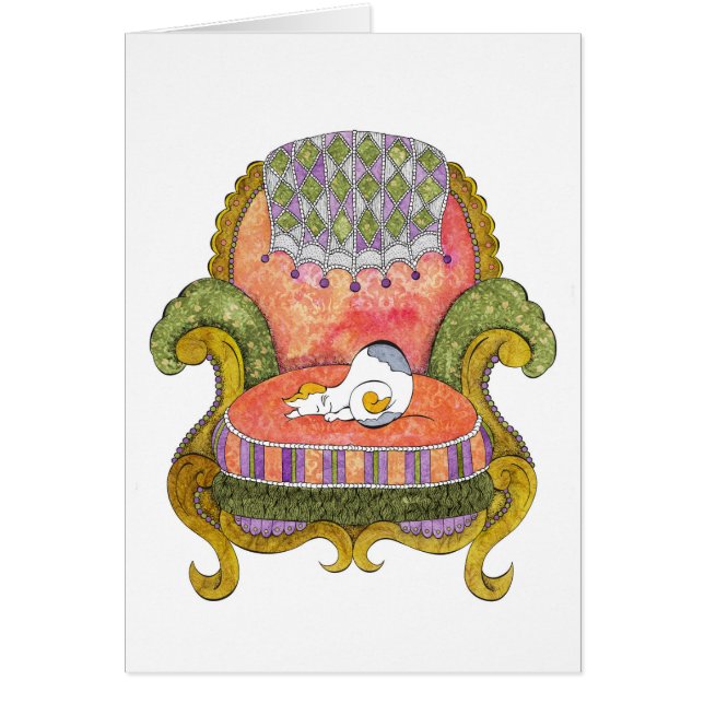 Kaliko im Stuhl (Vorne)