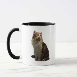 Kaliko-Katzen-Fraktal Tasse