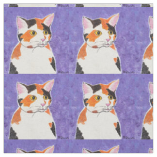 Kaliko-Miezekatze-Gewebe Stoff