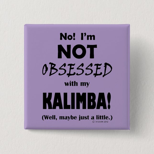 Kalimba Button (Vorderseite)