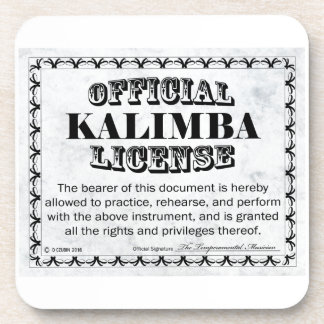 Kalimba Lizenz Untersetzer