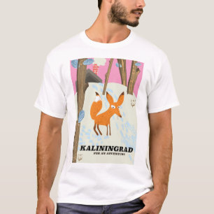 Kaliningrad "für ein Abenteuer" Reiseplakat T-Shirt
