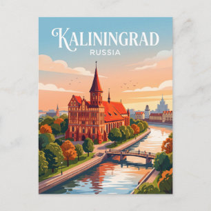 Kaliningrad, Russland Postkarte