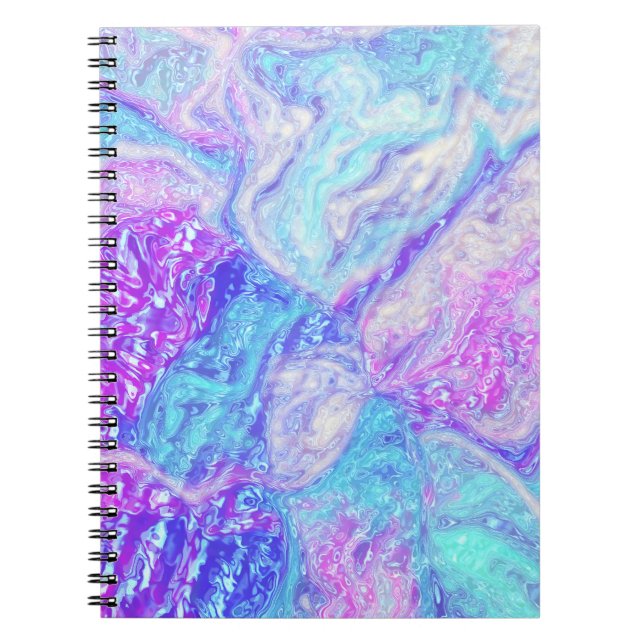 Kaliverse Fluid Fraktal #01 Notizblock (Vorderseite)