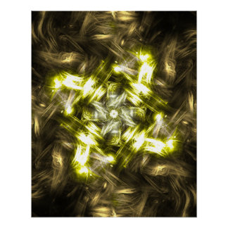 Kaliverse Fluid Fraktal #01 Poster