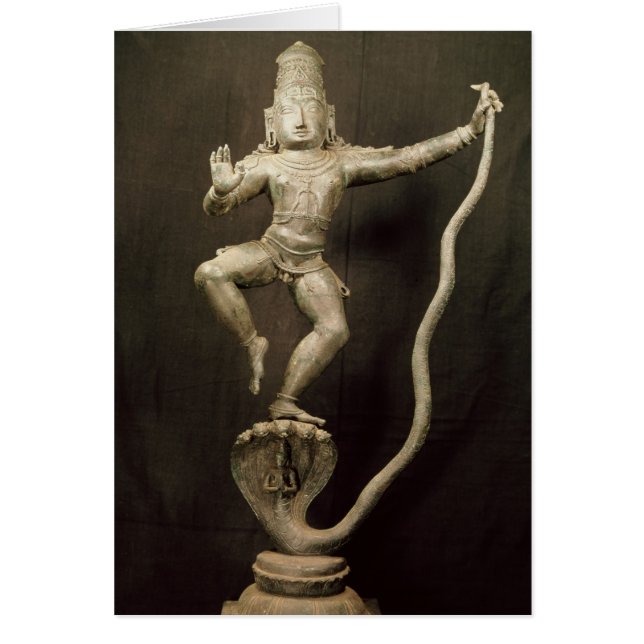 Kaliya Krishna (Vorne)