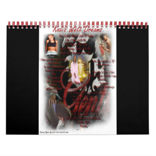 KALI'Z WETT DREAMZ 2010 CALENDAR KALENDER