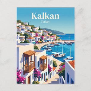 Kalkan Türkei Postkarte