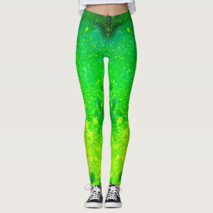 Kalkgrün Leggings