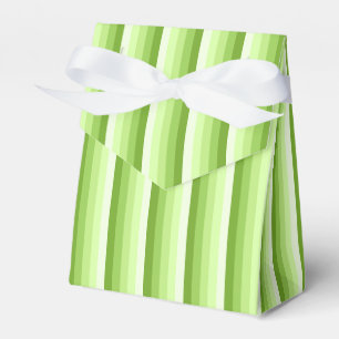 Kalkgrüne Schattenstreifen Geschenkschachtel