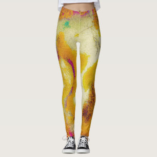 Kalkstein bei Senf Leggings