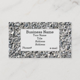 Kalkstein-Entwurfs-Visitenkarte Visitenkarte