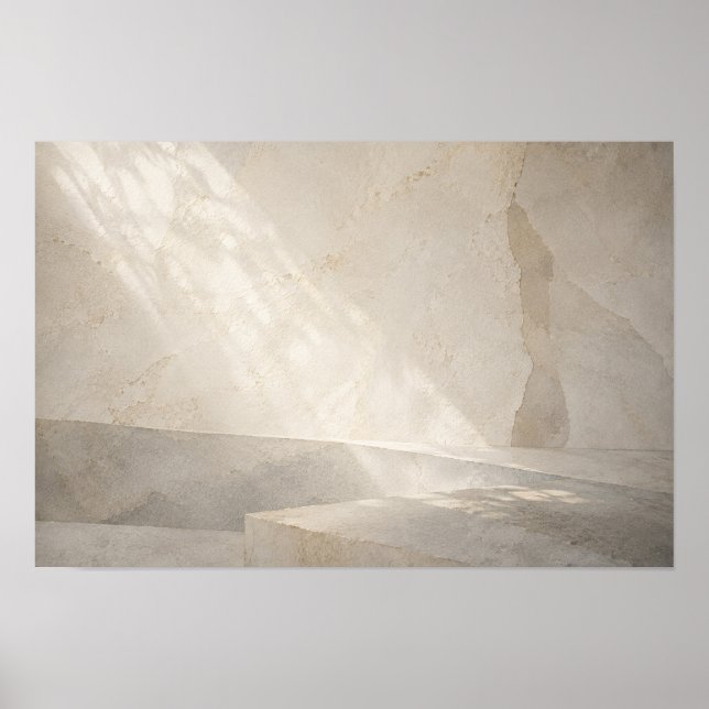 Kalkstein-Glanz — Aurema (Landschaft) Poster (Vorne)