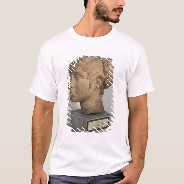 Kalksteinkopf einer Frau T-Shirt (Vorderseite)
