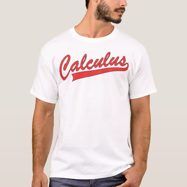 Kalkül-Baseball-Shirt T-Shirt (Vorderseite)