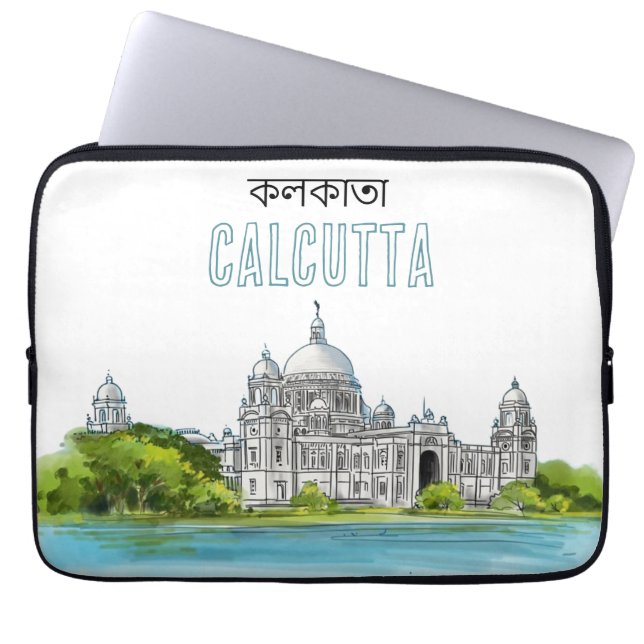Kalkutta "Victoria Memorial" Kolkata Bengali Laptopschutzhülle (Vorderseite)