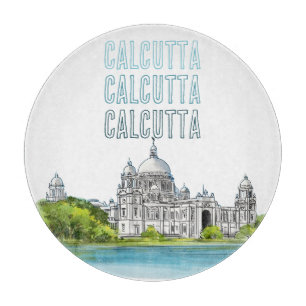 Kalkutta "Victoria Memorial" Kolkata Bengali Schneidebrett