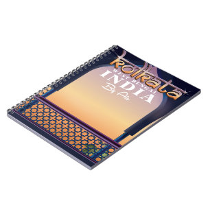 Kalkutta - Westindiens Bengalisches Urlaubsposter Notizblock