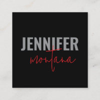 Kalligrafie Elegant Schlicht Name hinzufügen