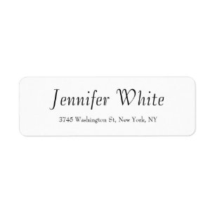 Kalligrafie Elegant Schwarz & Weiß Minimalistisch