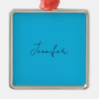 Kalligrafie Eleganter Schlichter einfacher Name Bl